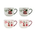 thumbnail image 1 of Tazas Navideñas de Porcelana Crown Baccara 4 piezas de 600 ml - Nikola, 1 of 5