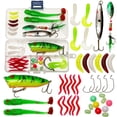 thumbnail image 2 of Juego Señuelos Pesca 40 Piezas Conjunto Combinado Portátil para Dulce Y Salada, 2 of 7