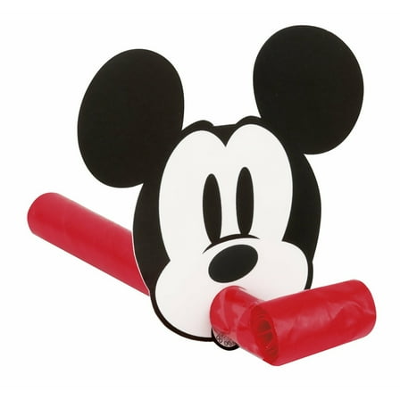 Unique Disney Mickey Mouse Blowouts - Pack of 8 - Vibrant Colors & Iconic Design - Perfect for Kids' Birthdays & Celebrations