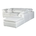 thumbnail image 2 of Moe's Home Collection Terra Condo Dream Modular Sectional Livesmart Fabric Light Grey, 2 of 4