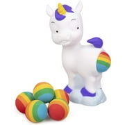 Hog Wild Pooping Unicorn Popper-Foam Ball Shooter