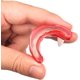 thumbnail image 2 of 2 piezas de colmillos falsos de dientes de vampiro SSuperp Halloween accesorios de disfraz, 2 of 5