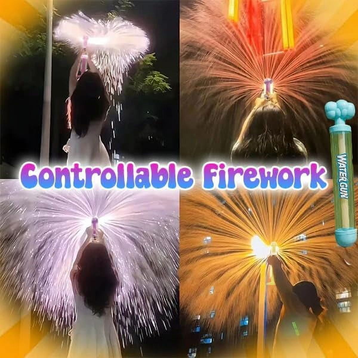 Fireworks Water Gun, Cithway Firework Water Gun, Suitable for Parties, Concerts, Water Festivals, Pool Parties, Family Gatherings, Proposals (2, Random Color)