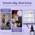 thumbnail image 5 of TruHeight Kids Sleep Tincture Ages 2+ (Watermelon Flavor) - Babies, Toddlers & Kids Natural Sleep Aid - Baby, Toddler, Child Melatonin 2 Year Old+ - Vitamin B6, Riboflavin, Zinc, Copper, Lemon Balm, 5 of 5