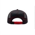 thumbnail image 4 of NARUTO Gorra trucker Itachi Uchiha roja y negra ajustable unisex visera curva, 4 of 5