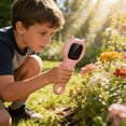 thumbnail image 4 of Klonfd Handheld Magnifying Glass 500x Little Scientist Mini With LED Light Portable Mini Scope Pocket For Outdoor Exploration, 4 of 4