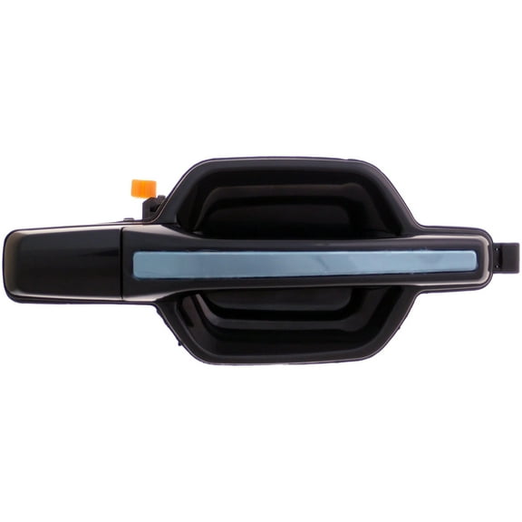 Dorman 83734 Rear Passenger Side Exterior Door Handle for Specific Mitsubishi Models, Black With Chrome Insert