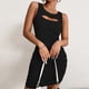 thumbnail image 4 of Vestidos sexys ajustados, sin mangas y fruncidos para mujer, 4 of 6