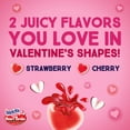 thumbnail image 4 of Welch's Juicefuls Heart Throbs Juicy Strawberry Cherry Fruit Snacks, 0.5 oz, 16 Count, 4 of 5