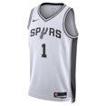thumbnail image 2 of Unisex Nike Victor Wembanyama White San Antonio Spurs Swingman Jersey - Association Edition, 2 of 3