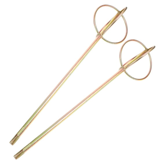 OUNONA  Stirring Rod Paints Mixer Concrete Shaker Mud Blender Golden