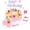 Pink, variant on Blue Play House Birthday Cake Toy For 1-6 Years Old Boys Girls Cut Music Sound And Light 38 Piece Set