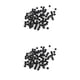 thumbnail image 1 of Ojos de plástico negro de 4 mm y 5 mm para juguete de muñeca de fieltro de 200pcs / set, 1 of 9