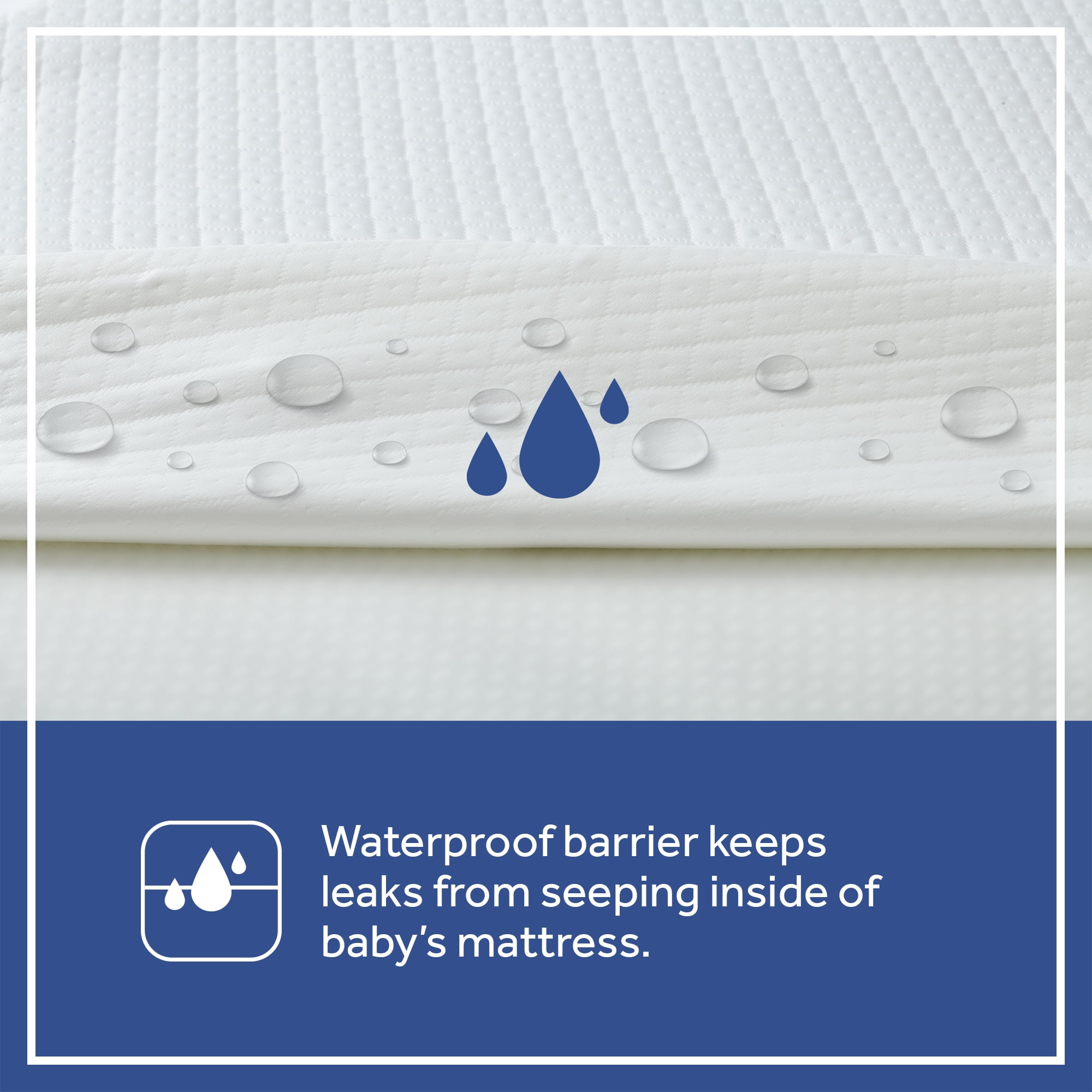 Sealy Refresh Breathable 2-Stage Crib Mattress and Toddler Mattress with Washable Cover, GREENGUARD Certified