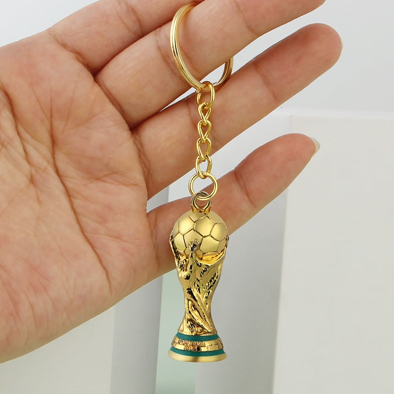 FIFA World Cup Qatar 2022 Trophy Keychain, Football Soccer Sports Game  Souvenir Champion Trophy Key Ring Pendant, Gift for Fans 