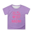 thumbnail image 1 of Bouquet Cute Printed Girls' Solid Color Casual Top, 1 of 4