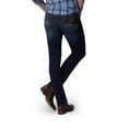 thumbnail image 3 of Pantalón Jeans Vaquero Slim Straight Wrangler Hombre 799 azul 28, 3 of 5