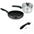 thumbnail image 4 of Mango de sartén,Accesorios de mango largo a prueba de quemaduras con asa para olla,Accesorio de repuesto para utensilios de cocina con empuñadura manual,Mango de olla a prueba de quemaduras, 4 of 8