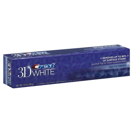 Crest 3D White Arctic Fresh Icy Cool Mint Flavor Whitening Toothpaste, 7 Oz