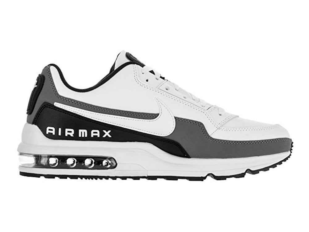 Nike Men's Air Max LTD 3 White/White/Black/Cool Grey Running Shoe (11.5