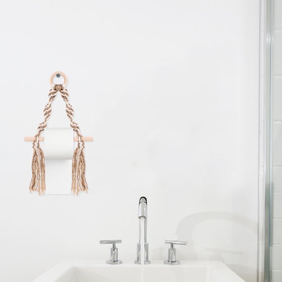 WASHWEPE 1Ud Rack Para Papel Y Toallas De Y Lino Para
