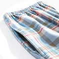thumbnail image 3 of LIBRCLO Mens Pajama Pants with Pockets, Big and Tall Baggy Lounge Pajama Pants, Cotton Casual Plaid Home Sleepwear, Size 3XL, 3 of 3