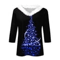 thumbnail image 4 of fheaev Ugly Christmas Sweater for Women Cute Christmas Tree Shirt Graphic Long Sleeve Shirt Xmas Holiday Party Pullover Blouse Women'S Novelty Sweaters, 4 of 4