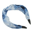 thumbnail image 5 of Unique Bargains 1 Pc Wide Tie Tie-dye Headbands for Women Blue, 5 of 6