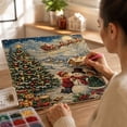 thumbnail image 6 of Sparkling Pearl Diamond Art Kit, 12X8 in Christmas Canvas, Screen-Free Resin Craft, Unique Holiday Gift and Wall Decor for Women, 6 of 7