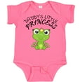 thumbnail image 3 of Inktastic Daddy's Little Princess Cute Frog Girls Baby Bodysuit, 3 of 5