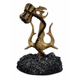 thumbnail image 3 of REGVO - Shiva Damru Om Symbol Idol Decorative Black Statue Trishul Hindu Religious Home Decor Spiritual Sculpture Puja Room Showpiece Gift, 3 of 6