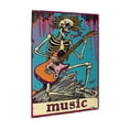 thumbnail image 2 of 500 PCS Skeleton Guitarist Wooden Jigsaw Puzzles 500 Pieces,Brain Challenge,Unique Adult Imagination Puzzle,Characterized By Bold And Unique Illustrations, Depicting A Guitar Playing Skeleton, 2 of 6