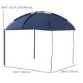 thumbnail image 3 of Outsunny Portable Rooftop Car Awning with Support Poles and Carry Bag, 3 of 10