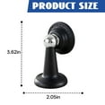 thumbnail image 2 of LAMIRO Door Stoppers for Bottom of Door,Wear-Resistant and Pressure-Resistant Magnetic Door Stop,Not Effortless to Crack Or Deform Door Stoppers for Wall,black, 2 of 7