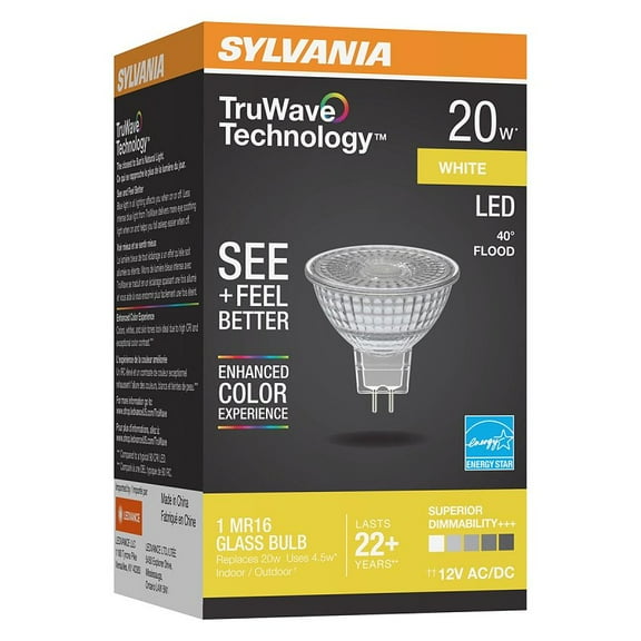 Sylvania 40929 - LED6MR16DIM950TLFL40GLRP MR16 Flood LED Light Bulb
