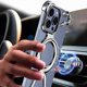 thumbnail image 2 of i1e For iPhone 14 Pro Bumper Case Hard PC Minimalist Design Phone S3t Cover Compatible with MagSafe, 2 of 5