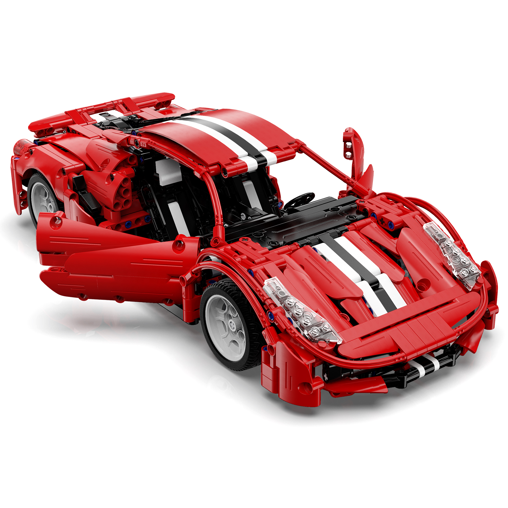 CaDA® SPEED series Red Devils Supercar Model Building Block Toy