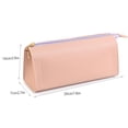 thumbnail image 2 of Bolso de la bolsa de los estuches de lápices del cuero de la PU con la cremallera, pequeñas bolsas simples del lápiz, bolsa del maquillaje, bolsa cosmética, 2 of 6