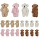 thumbnail image 1 of 20pcs Mini Bears Plush Toys Plush Stuffed Bears Keychain Craft DIY Accessories, 1 of 4