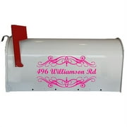 VWAQ Mailbox Personalized Address Decal Set