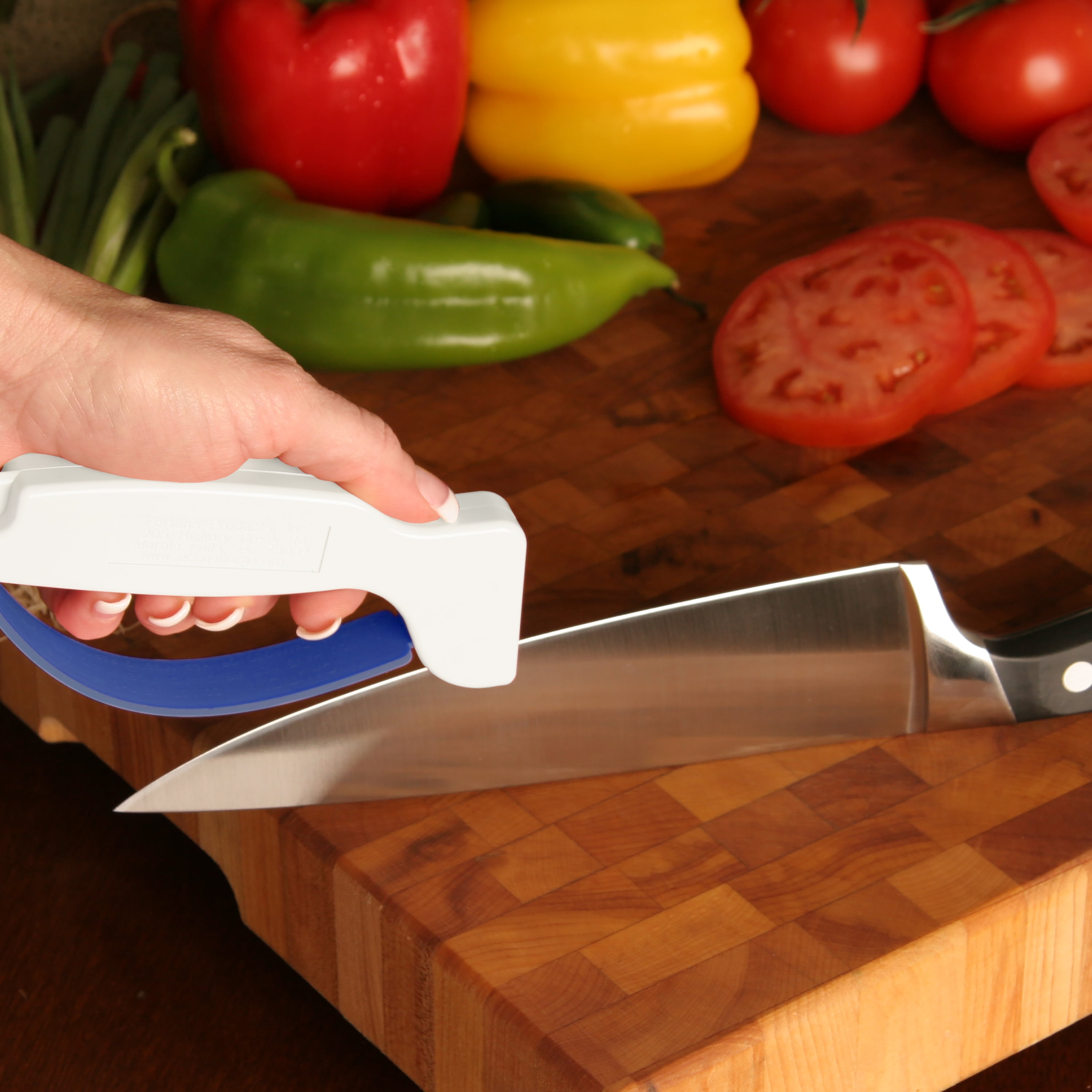 AccuSharp Sharpener for Knives, Garden Tools, Shears, Axes, and More (3-Pack Knife, Gardening Tool & Scissor Sharpener)