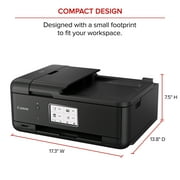 Canon PIXMA TR8620a Wireless All-in-One Printer, Scanner, Copier, Fax Machine - 4451C032