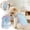 Blue1, variant on Dog Cooling Vest, Summer Pet T-Shirt, Breathable Quick-Dry Outfit for Small Medium Dogs and Cats (Blue, X-Large(12-16.5lb))
