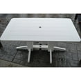 thumbnail image 6 of A &amp; L Furniture Poly 72 x 33 in. Rectangle Outdoor Dining Table, 6 of 8