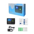 thumbnail image 2 of Biometric Fingerprint Password Device, Employee Attendance Machine, 4-Inch LCD Screen Time Clock Recorder, Fingerprint Scanner for Employee Check-In, 2 of 9