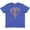 Retro Heather Royal, variant on Inktastic Leukemia Awareness with Orange Ribbon Heart Youth T-Shirt