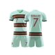 thumbnail image 1 of 2022 New Kids Soccer Jersey 3 # Pepe 7 # Ronaldo 9 # Andre Fashion Shorts Football Jerseys Suit Set-7 Green-20 BmatwkZeng Bmatwk Jersey, 1 of 2