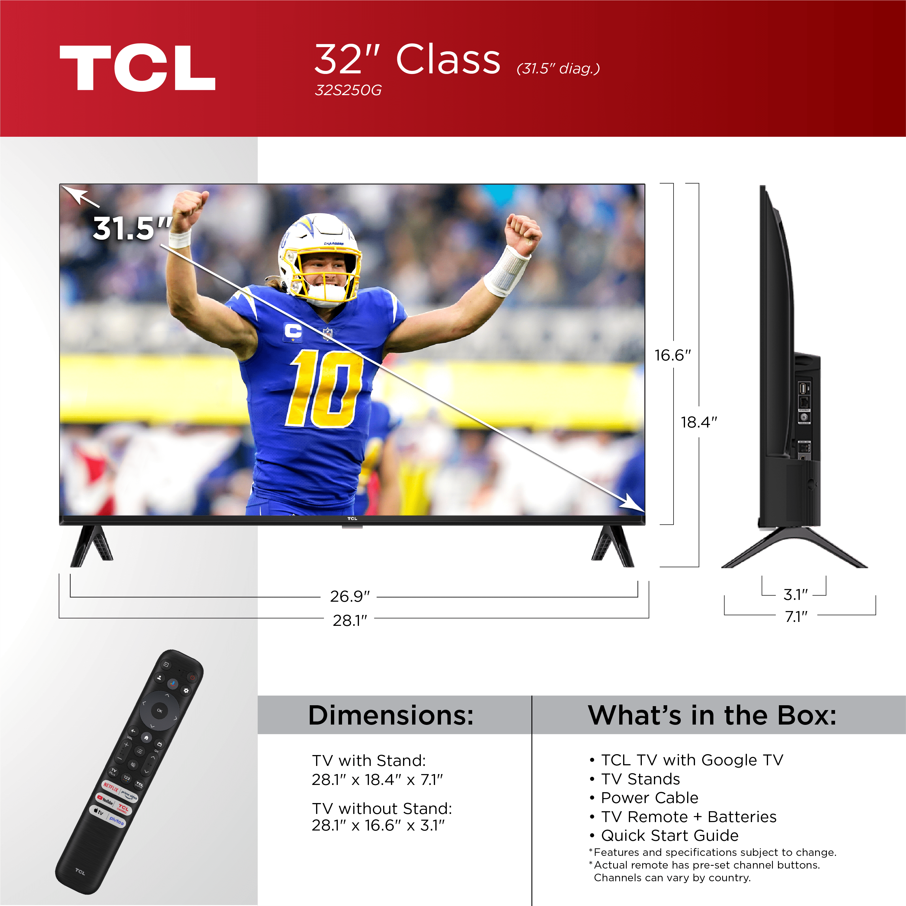 TCL, 32