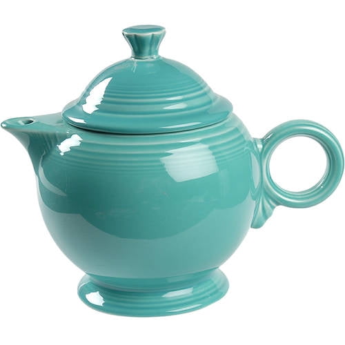 Open Box Homer Laughlin Fiesta Turquoise (Intro 1986) Tea Pot 221363