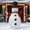 5ft Snowman, variant on Magotan 4ft Christmas Inflatables Outdoor Decoration Santa Claus Christmas Blow Ups with Built in LED Lights Climb Over the Wall Santa Claus